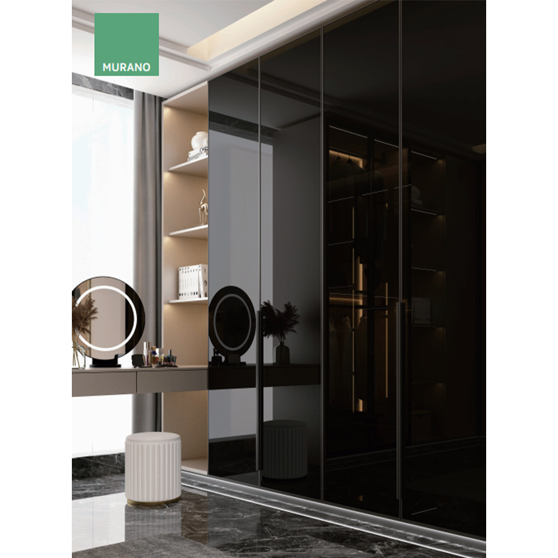 Aluminum Frame Glass Hinged Door